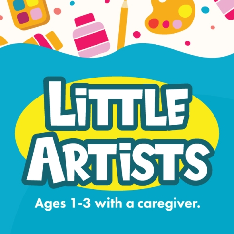 Little Artists default image that reads "Ages 1 through 3 with a caregiver"