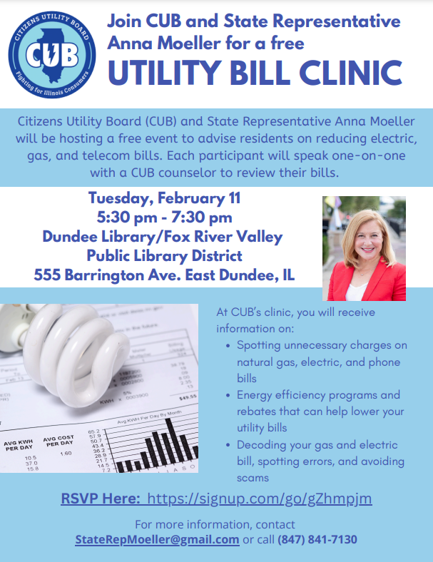 CUB flyer in English