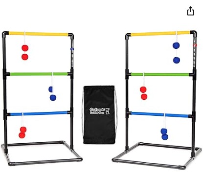 Ladder Toss Indoor and Outdoor Game Set that is multi-colored