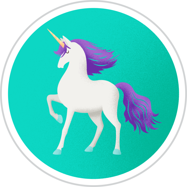 Unicorn Badge - Youth