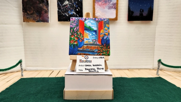 Adult Runner-Up #2 - Blooming Divine Beauty by our very own Usrah Hussain 