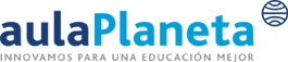 Banco de Contenidos AulaPlaneta web page