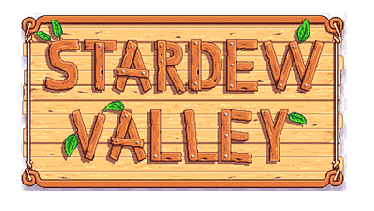 Stardew Valley Wooden Sign