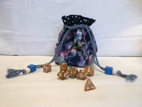 Drawstring Dice Bag