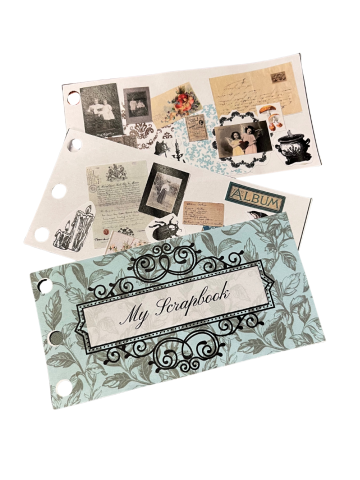 Mini Victorian Scrapbook Pages