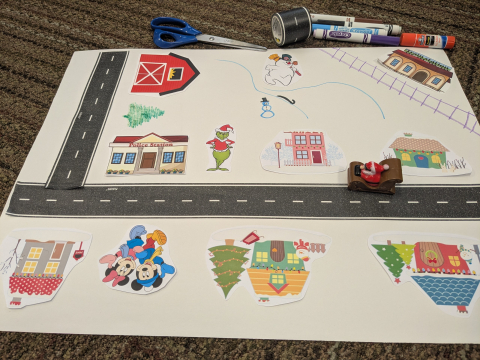 Tape Town: Santa Sleigh