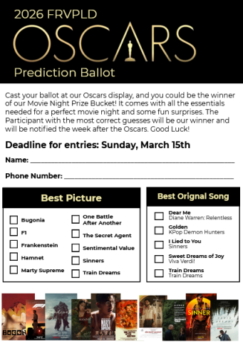 Oscars ballot
