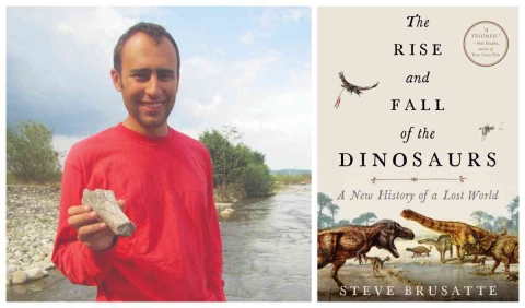 Photo of paleontologist Steve Brusatte