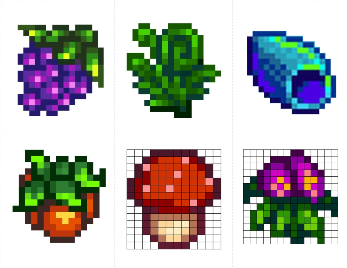 SDV summer foraging items