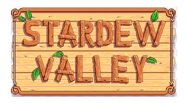 Stardew Valley wooden sign