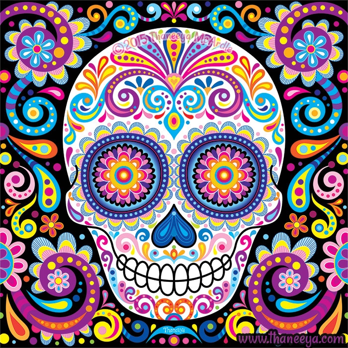 mexican sugar skull