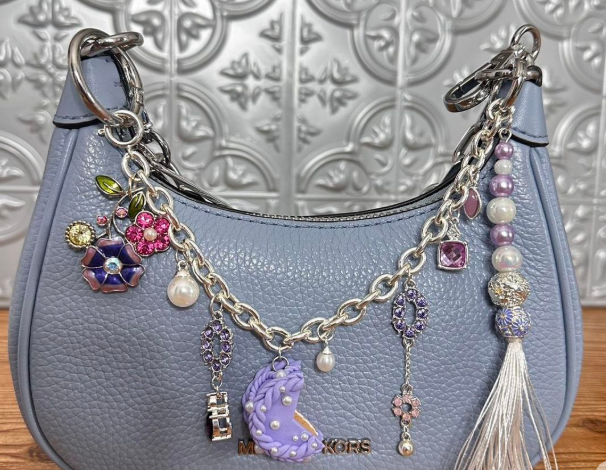 handbag charm bracelet