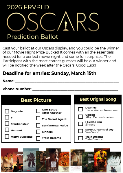 Oscars ballot