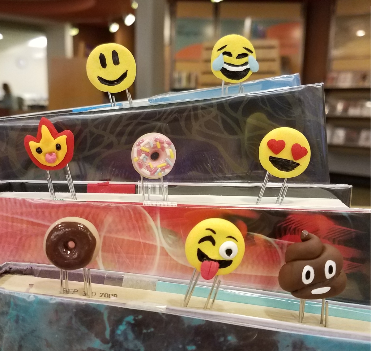 polymer clay bookmarks