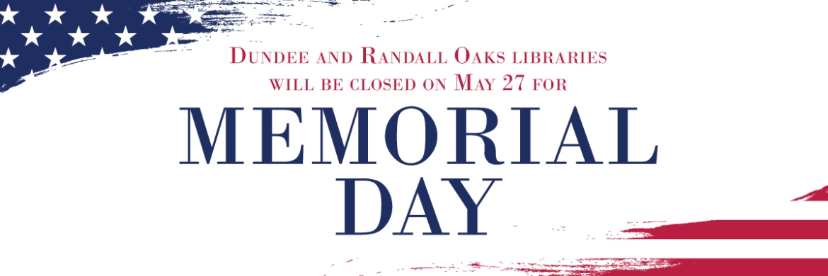 Memorial Day Library Closed