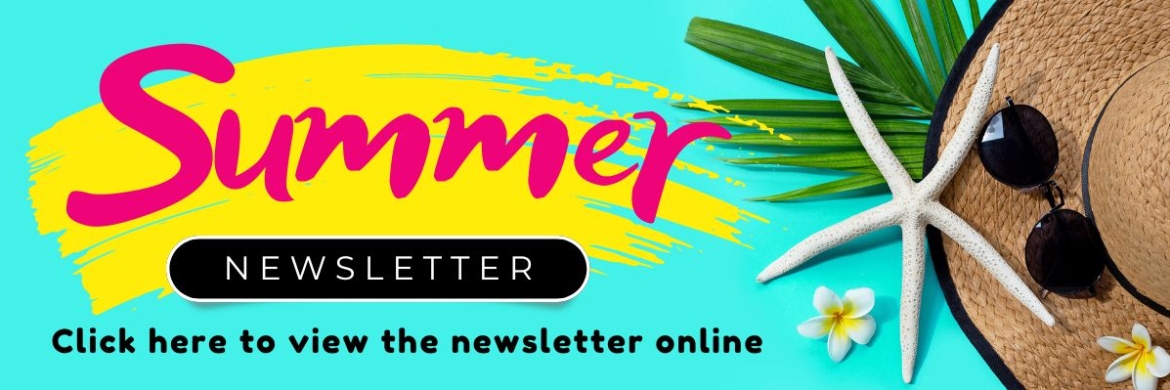 Summer 2024 Newsletter homepage graphic click here for PDF