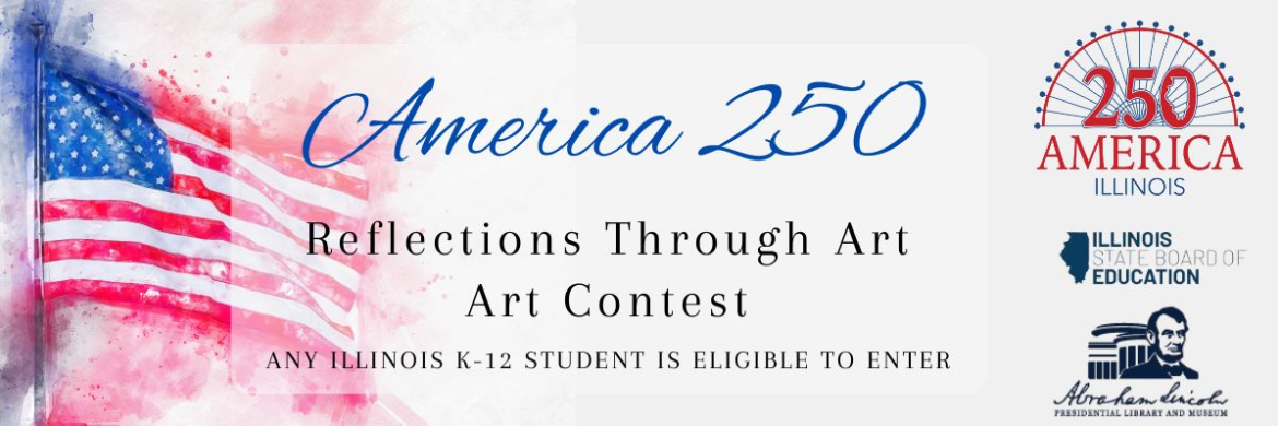 America 250 statewide grade school art contest.