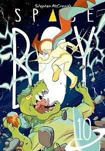 book cover of Space Boy vol. 10