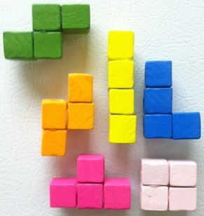 Tetris magnets