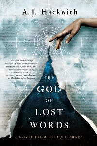 Cover art for The God of Lost Words by A.J. Hackwith