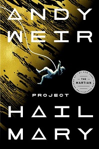 Cover art for Project Hail Mary by Andy Weir