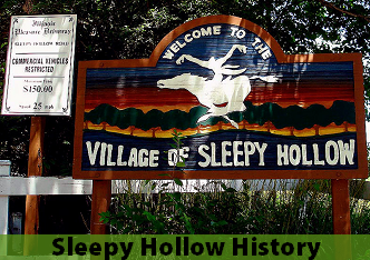 Photo of Welcome to the Village of Sleepy Hollow sign